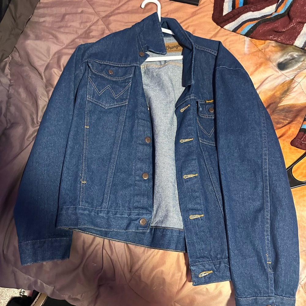 Men's Blue Denim Jacket Wranger